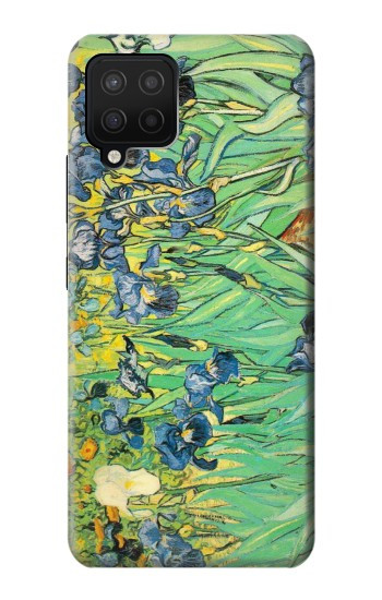 W0210 Van Gogh Irises Case Cover Custodia e Flip Case per Samsung Galaxy A12