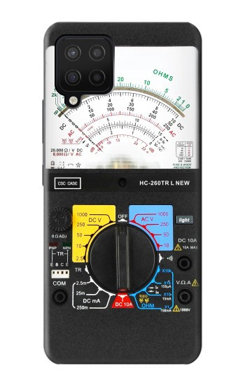 W2660 Analog Multimeter Graphic Printed Case Cover Custodia e Flip Case per Samsung Galaxy A12