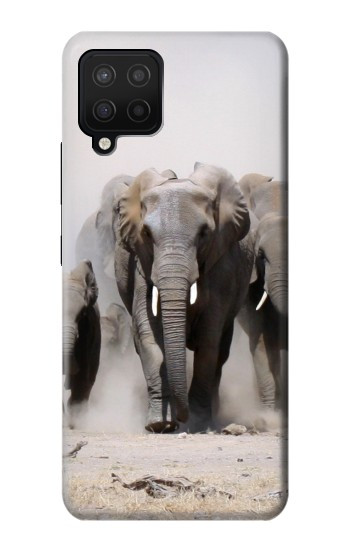 W3142 African Elephant Case Cover Custodia e Flip Case per Samsung Galaxy A12