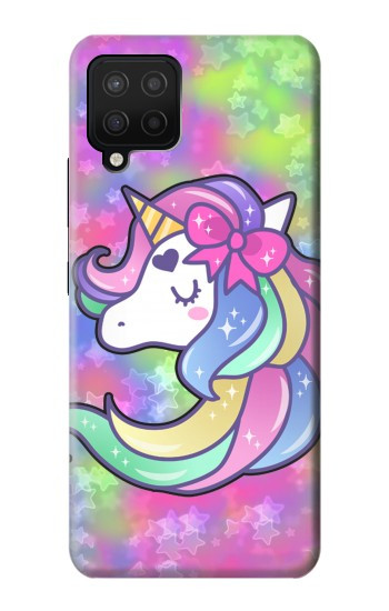 W3264 Pastel Unicorn Case Cover Custodia e Flip Case per Samsung Galaxy A12