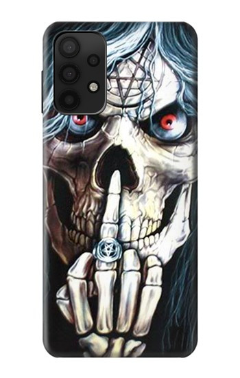 W0222 Skull Pentagram Case Cover Custodia e Flip Case per Samsung Galaxy A32 5G