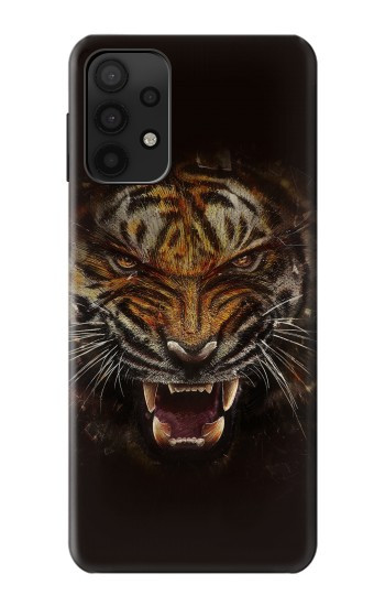 W0575 Tiger Face Case Cover Custodia e Flip Case per Samsung Galaxy A32 5G