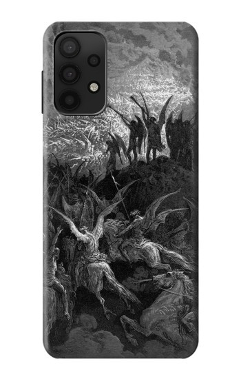 W1026 Gustave Dore Paradise Lost Case Cover Custodia e Flip Case per Samsung Galaxy A32 5G