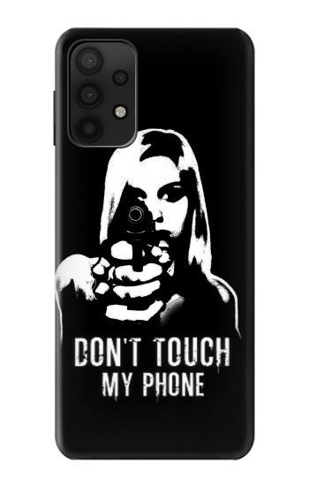 W2518 Do Not Touch My Phone Case Cover Custodia e Flip Case per Samsung Galaxy A32 5G