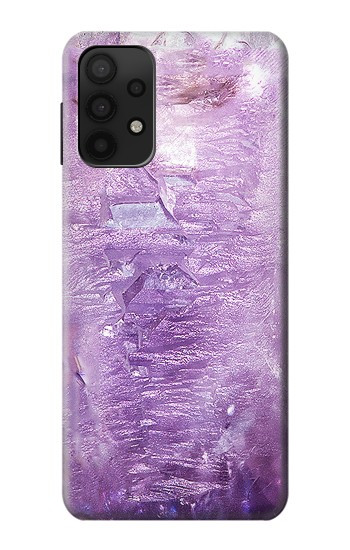 W2690 Amethyst Crystals Graphic Printed Case Cover Custodia e Flip Case per Samsung Galaxy A32 5G