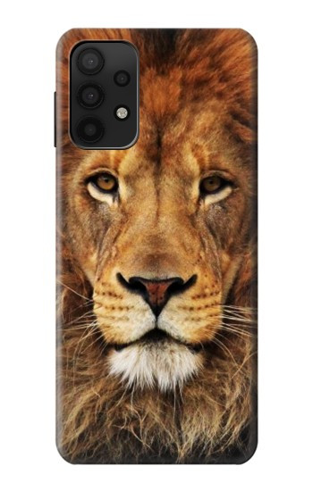 W2870 Lion King of Beasts Case Cover Custodia e Flip Case per Samsung Galaxy A32 5G