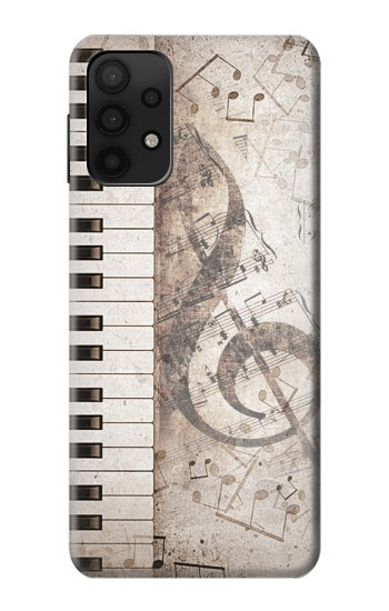 W3390 Music Note Case Cover Custodia e Flip Case per Samsung Galaxy A32 5G