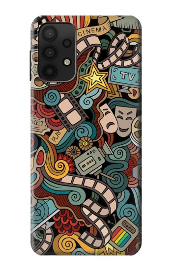 W3480 Movie Acting Entertainment Case Cover Custodia e Flip Case per Samsung Galaxy A32 5G
