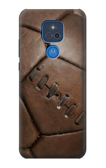 W2661 Leather Soccer Football Graphic Case Cover Custodia e Flip Case per Motorola Moto G Play (2021)