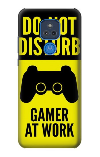 W3515 Gamer Work Case Cover Custodia e Flip Case per Motorola Moto G Play (2021)