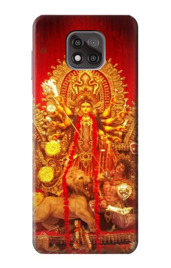 W1030 Hindu God Durga Puja Case Cover Custodia e Flip Case per Motorola Moto G Power (2021)