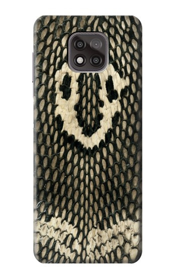W2711 King Cobra Snake Skin Graphic Printed Case Cover Custodia e Flip Case per Motorola Moto G Power (2021)