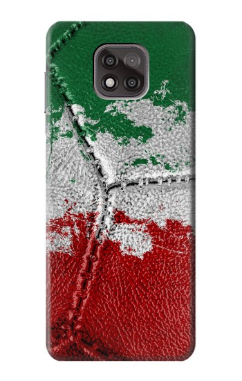 W3318 Italy Flag Vintage Football Graphic Case Cover Custodia e Flip Case per Motorola Moto G Power (2021)