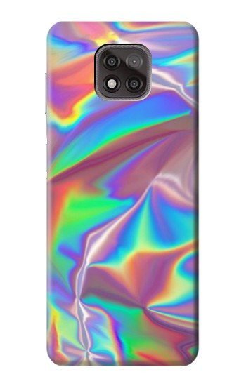 W3597 Holographic Photo Printed Case Cover Custodia e Flip Case per Motorola Moto G Power (2021)