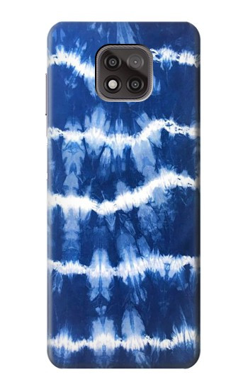 W3671 Blue Tie Dye Case Cover Custodia e Flip Case per Motorola Moto G Power (2021)