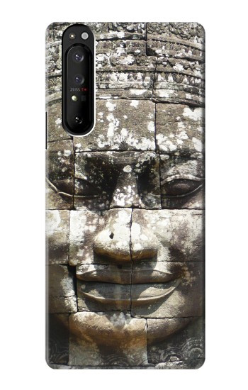 W0314 Ancient Cambodian Buddhism Case Cover Custodia e Flip Case per Sony Xperia 1 III W0314 Ancient Cambodian Buddhism Case Cover Custodia e Flip Case per Sony Xperia 1 III
