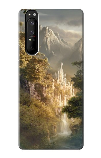 W0408 Fantasy Art Case Cover Custodia e Flip Case per Sony Xperia 1 III