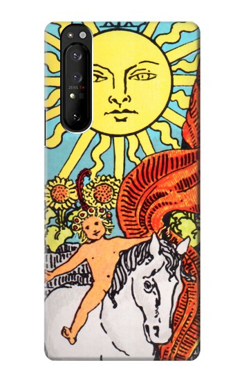 W0565 Tarot Sun Case Cover Custodia e Flip Case per Sony Xperia 1 III