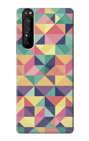 W2379 Variation Pattern Case Cover Custodia e Flip Case per Sony Xperia 1 III