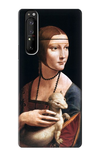 W3471 Lady Ermine Leonardo da Vinci Case Cover Custodia e Flip Case per Sony Xperia 1 III