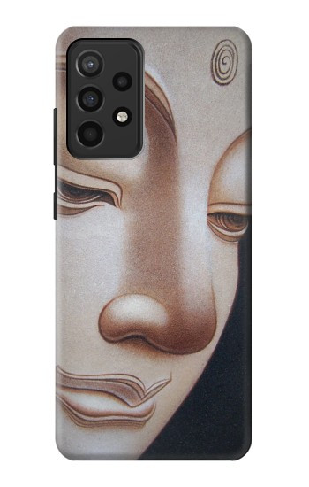 W1255 Buddha Face Case Cover Custodia e Flip Case per Samsung Galaxy A52, Galaxy A52 5G