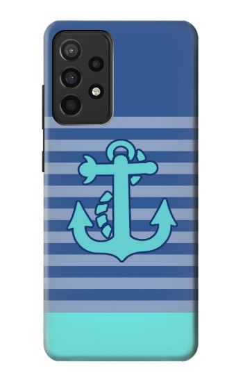 W2081 Nautical Anchor Case Cover Custodia e Flip Case per Samsung Galaxy A52, Galaxy A52 5G