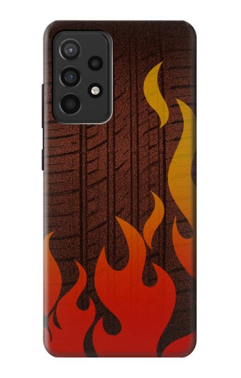 W2988 Rally Car Tire Fire Case Cover Custodia e Flip Case per Samsung Galaxy A52, Galaxy A52 5G W2988 Rally Car Tire Fire Case Cover Custodia e Flip Case per Samsung Galaxy A52, Galaxy A52 5G
