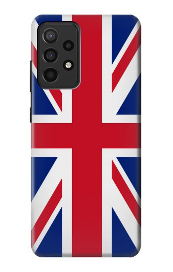 W3103 Flag of The United Kingdom Case Cover Custodia e Flip Case per Samsung Galaxy A52, Galaxy A52 5G