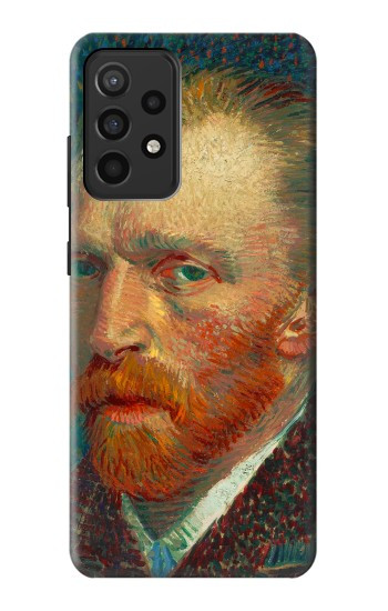 W3335 Vincent Van Gogh Self Portrait Case Cover Custodia e Flip Case per Samsung Galaxy A52, Galaxy A52 5G