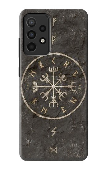 W3413 Norse Ancient Viking Symbol Case Cover Custodia e Flip Case per Samsung Galaxy A52, Galaxy A52 5G