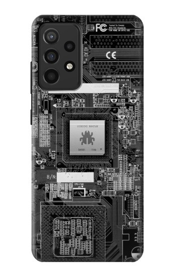 W3434 Bug Circuit Board Graphic Case Cover Custodia e Flip Case per Samsung Galaxy A52, Galaxy A52 5G