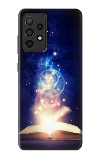 W3554 Magic Spell Book Case Cover Custodia e Flip Case per Samsung Galaxy A52, Galaxy A52 5G