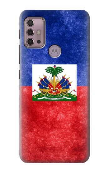 W3022 Haiti Flag Case Cover Custodia e Flip Case per Motorola Moto G30, G20, G10