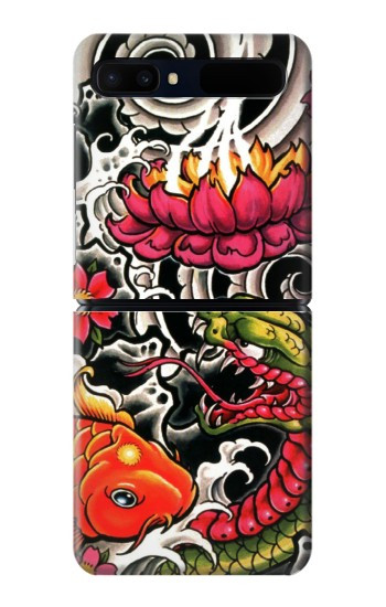 W0605 Yakuza Tattoo Case Cover Custodia e Flip Case per Samsung Galaxy Z Flip 5G W0605 Yakuza Tattoo Case Cover Custodia e Flip Case per Samsung Galaxy Z Flip 5G
