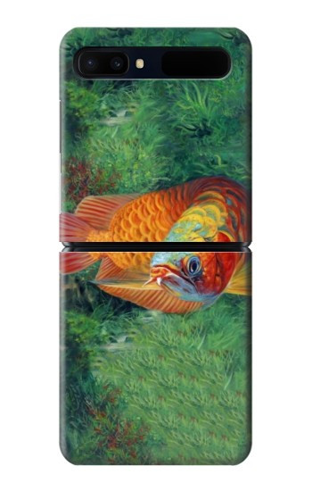W1157 Red Arowana Fish Case Cover Custodia e Flip Case per Samsung Galaxy Z Flip 5G W1157 Red Arowana Fish Case Cover Custodia e Flip Case per Samsung Galaxy Z Flip 5G