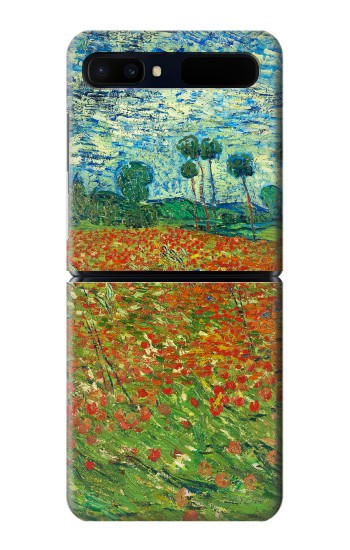 W2681 Field Of Poppies Vincent Van Gogh Case Cover Custodia e Flip Case per Samsung Galaxy Z Flip 5G