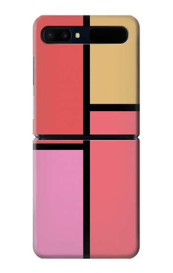 W2795 Cheek Palette Color Case Cover Custodia e Flip Case per Samsung Galaxy Z Flip 5G