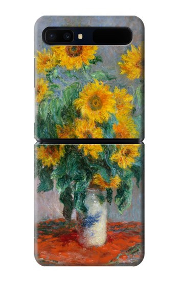W2937 Claude Monet Bouquet of Sunflowers Case Cover Custodia e Flip Case per Samsung Galaxy Z Flip 5G