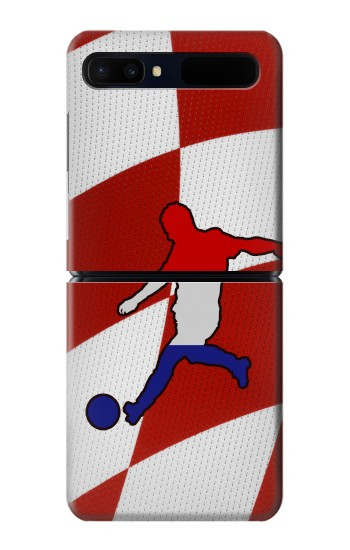 W2993 Croatia Football Soccer Case Cover Custodia e Flip Case per Samsung Galaxy Z Flip 5G