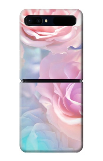 W3050 Vintage Pastel Flowers Case Cover Custodia e Flip Case per Samsung Galaxy Z Flip 5G