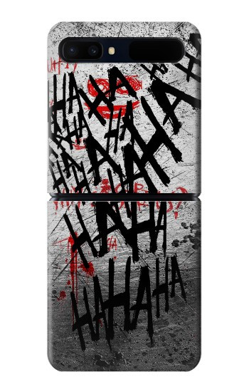 W3073 Joker Hahaha Blood Splash Case Cover Custodia e Flip Case per Samsung Galaxy Z Flip 5G