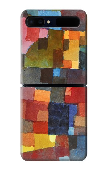 W3341 Paul Klee Raumarchitekturen Case Cover Custodia e Flip Case per Samsung Galaxy Z Flip 5G