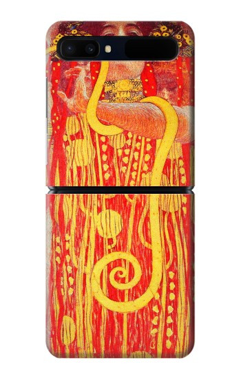 W3352 Gustav Klimt Medicine Case Cover Custodia e Flip Case per Samsung Galaxy Z Flip 5G