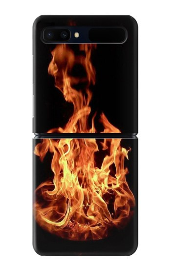 W3379 Fire Frame Case Cover Custodia e Flip Case per Samsung Galaxy Z Flip 5G