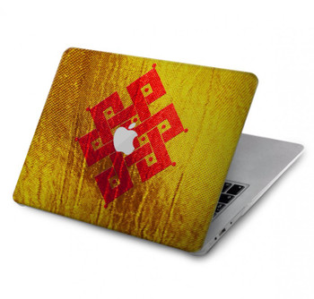 W2318 Eternal Knot Buddhist Spiritual Meditation Case Cover Custodia per MacBook Air 13″ - A1932, A2179, A2337