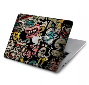 W3394 Graffiti Wall Case Cover Custodia per MacBook Pro Retina 13″ - A1425, A1502