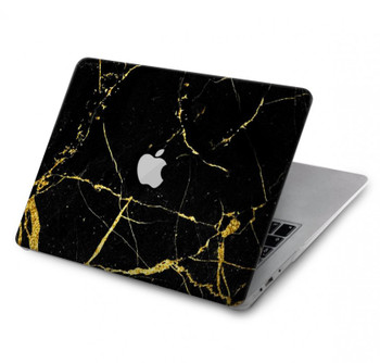 W2896 Gold Marble Graphic Printed Case Cover Custodia per MacBook Pro 16″ - A2141
