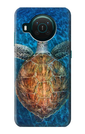 W1249 Blue Sea Turtle Case Cover Custodia e Flip Case per Nokia X10