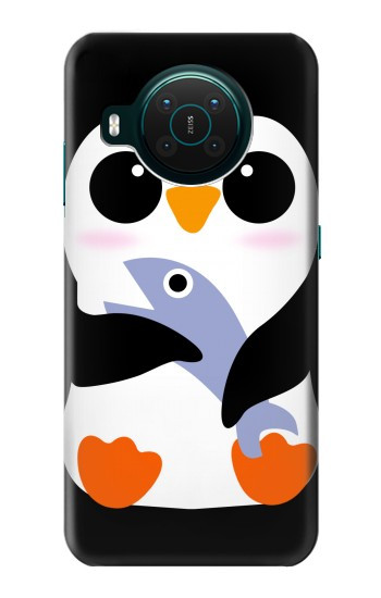 W2631 Cute Baby Penguin Case Cover Custodia e Flip Case per Nokia X10