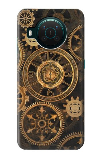W3442 Clock Gear Case Cover Custodia e Flip Case per Nokia X10